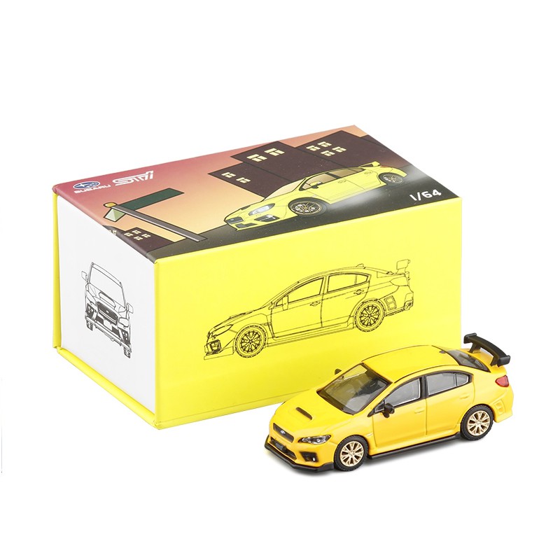 Jkm 1 / 64 SUBARU SUBARU WRX STI Hợp Kim Xe Ô Tô Mô Hình Hai Cửa Xe Thể Thao Bộ Sưu Tập Kim Loại Hấp Thụ Sốc Mô Phỏng Xe Ô Tô Người Lớn Quà Tặng Sưu Tập Đồ Nội Thất Gia Đình