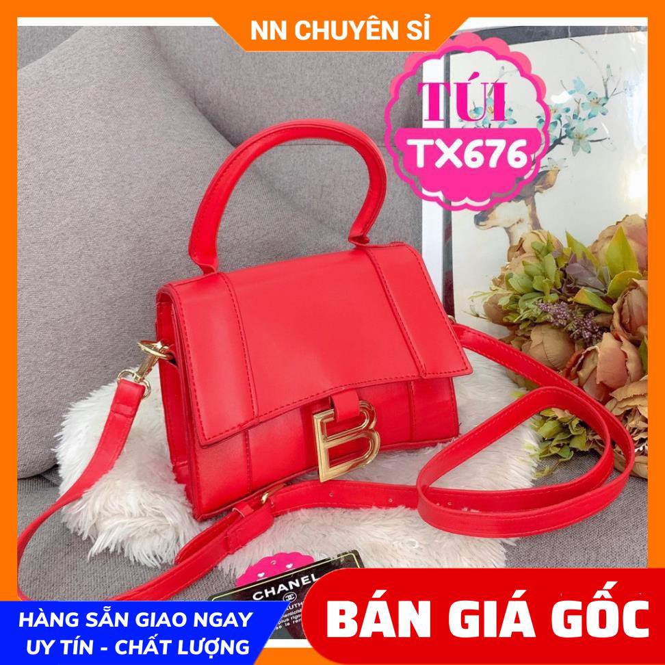 TÚI KHÓA B SANG CHẢNH (TX676) ⚡100% ẢNH THẬT⚡TÚI XÁCH GIÁ RẺ