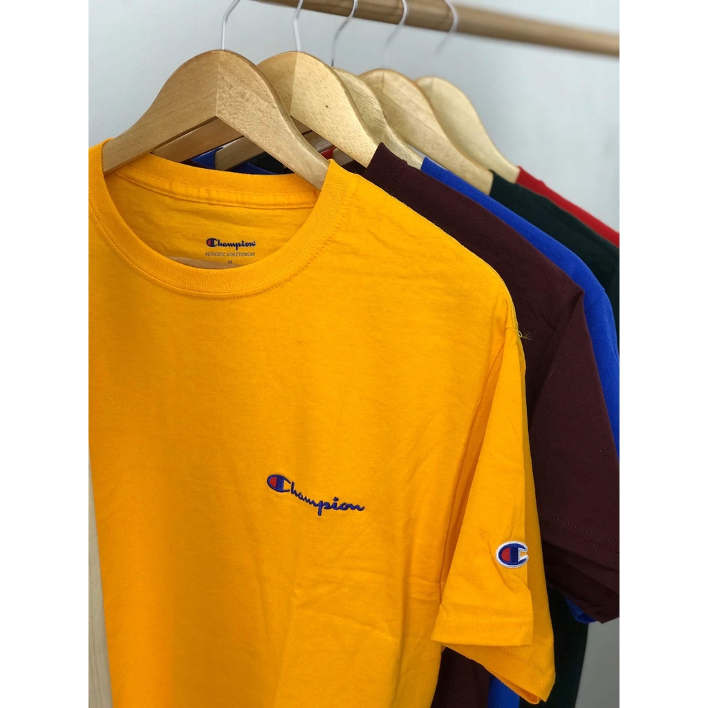 Áo thun Champion Tagless Emroidered unisex chính hãng