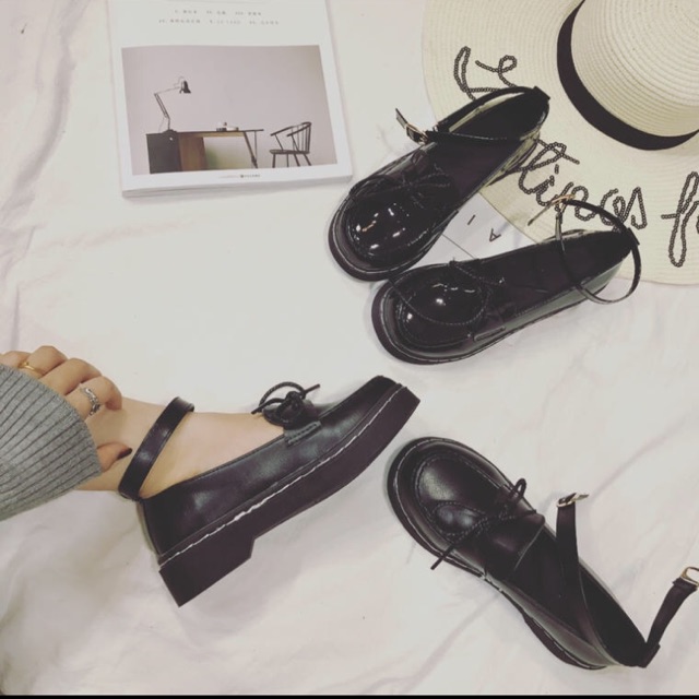 (ORDER) Giày lolita 2 mẫu siêu xinh - 1 ảnh tự chụp cuối