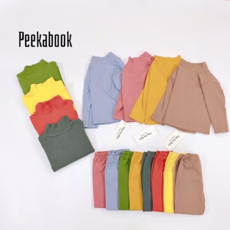 Bộ peekaboo dài tay❤️cổ 3 phân❤️ cho bé từ 1-5t