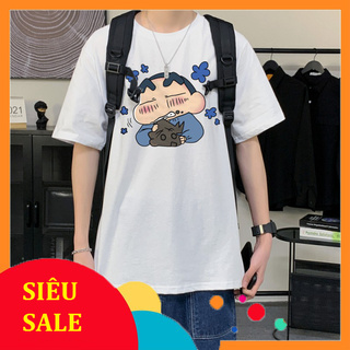 Áo thun tay lỡ Shin form rộng nhiều màu , áo phông tay lỡ form rộng Unisex