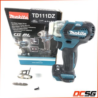Máy vặn vít dùng Pin 12Vmax Makita TD111DZ (thân máy không pin sạc)