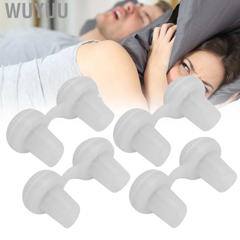 Wuyuu 2 Box Anti Snoring Device Mini Snore Stopper Sleep Аid Solution Set