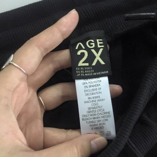 QUẦN JOGGER AGE2X - BO GÂN LƯNG NỐI