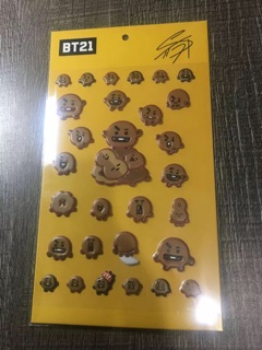 Sticker nổi 3D BT21