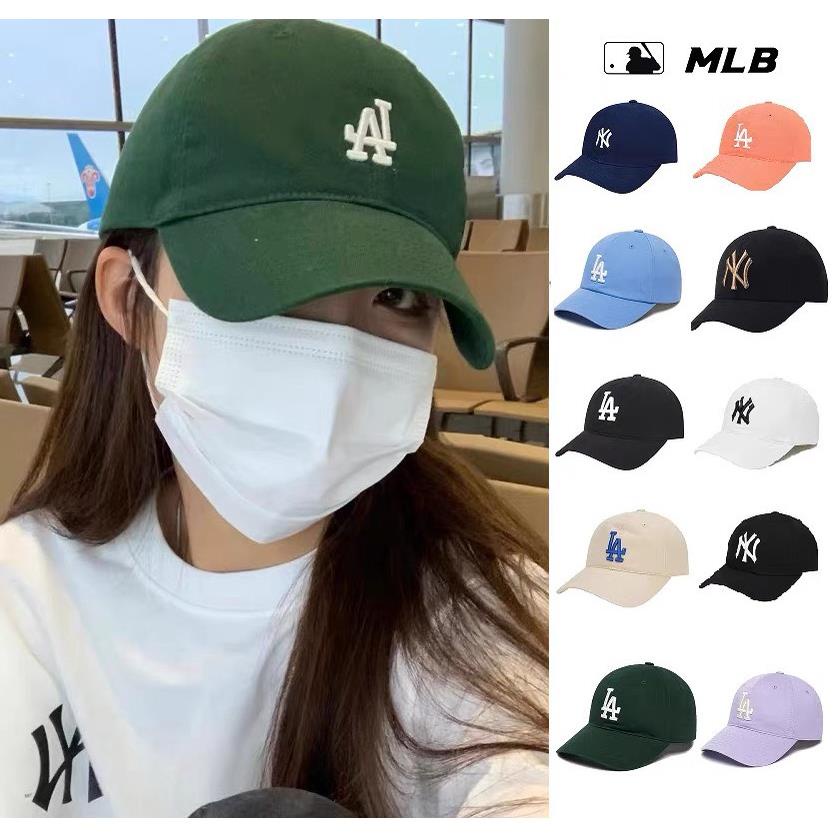 Mũ Nón Lưỡi Trai LA NY MLB Nam Nữ Xịn, Khóa Nón Kết M.L.B Dập Chìm, Full Tem, Form Mềm