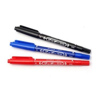 Bút Lông dầu Zebra MO - 120 ( Bút dạ kính màu xanh)