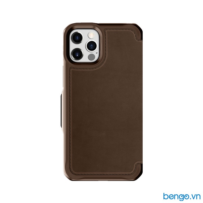 Bao Da iP 12/12 Pro/12 Pro Max ITSKINS Hybrid // Folio Leather Antimicrobial