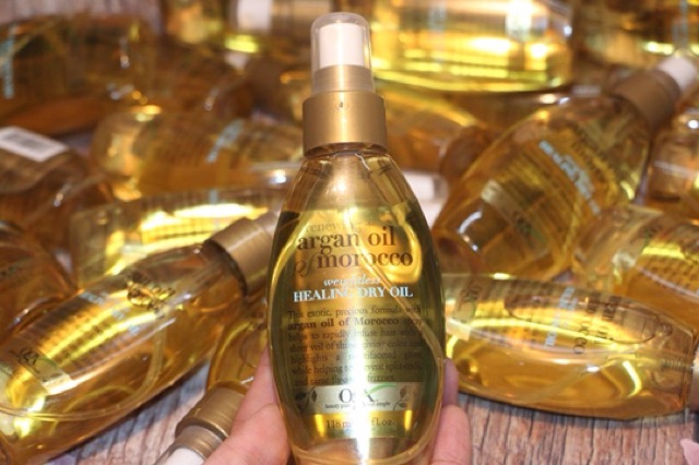 Xịt dưỡng tóc OGX Renewing Argan Oil Of Morocco Weightless Healing Dry Oil