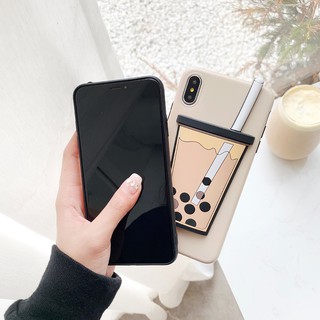 [ FREESHIP TỪ 50K TOÀN QUỐC ] Ốp lưng Iphone ly trà sữa