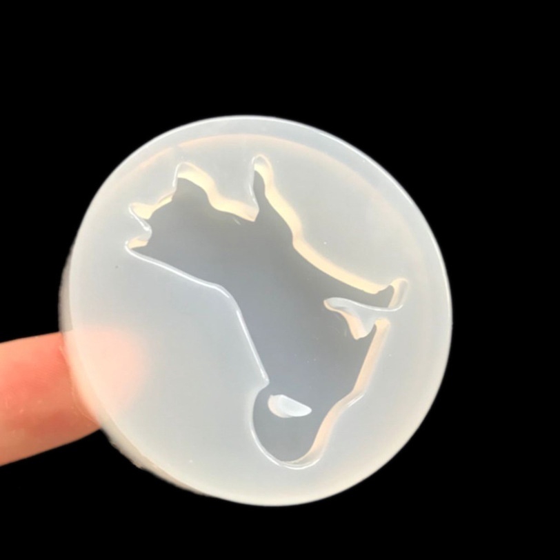 Khuôn silicon làm vật liệu UV epoxy resin hình bướm mèo sáng tạo