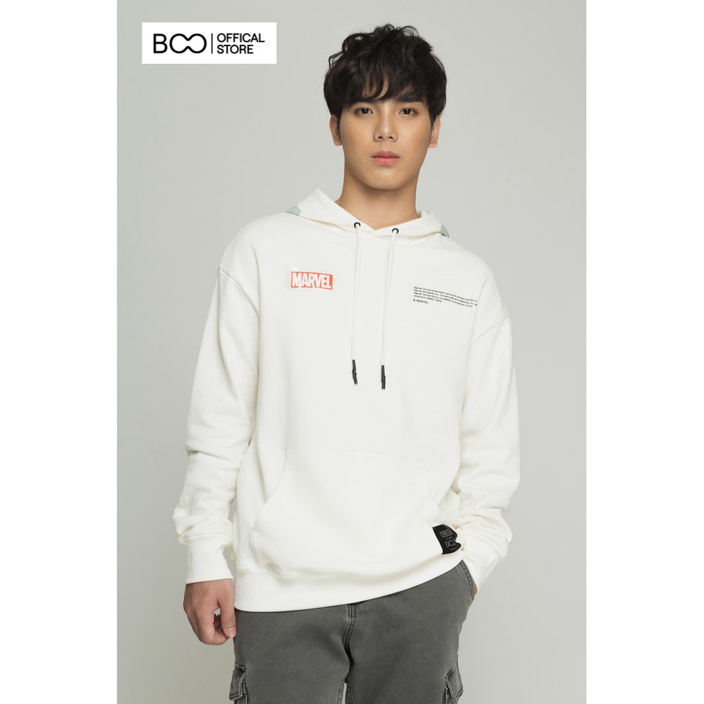 Áo Hoodie Nỉ Có Mũ Nam Nữ Unisex BOO Form Rộng In Hình Marvel Độc Đáo Gen Z
