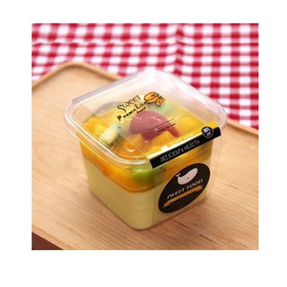 2191.024 SET 10 HỘP ĐỰNG BÁNH MOUSSE 10-8 + NẮP