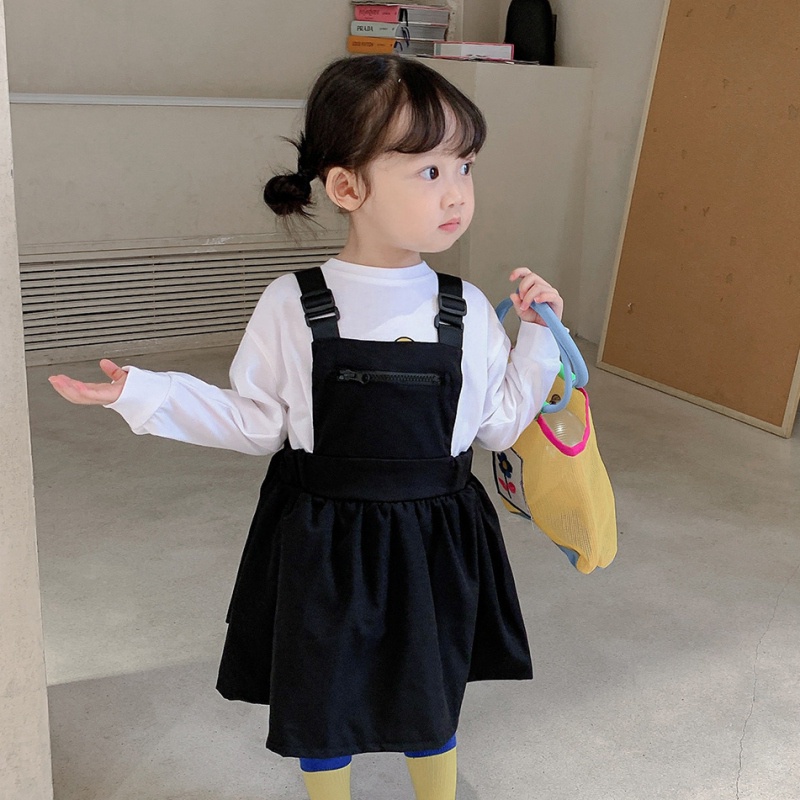 Đầm Hai Dây Thời Trang Công Sở Cho Bé Gái