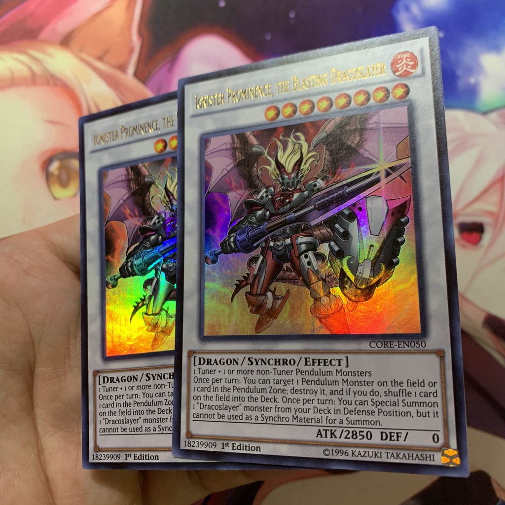 [EN-JP][Thẻ Bài Yugioh Chính Hãng] 'Ignister Prominence, The Blasting Dracoslayer'