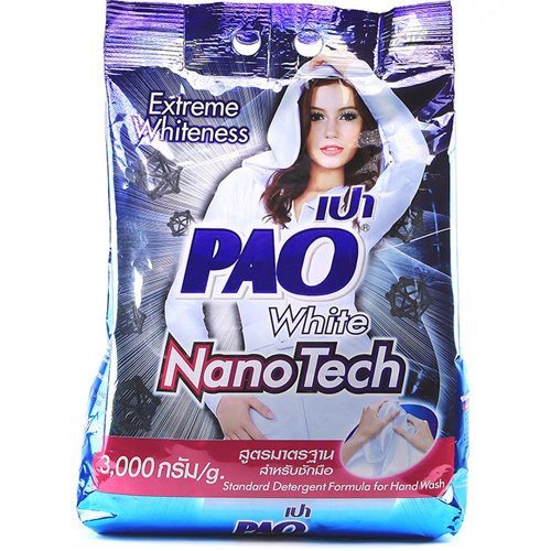 [100% HÀNG CHÍNH HÃNG]BỘT GIẶT PAO THÁI LAN 3KGS