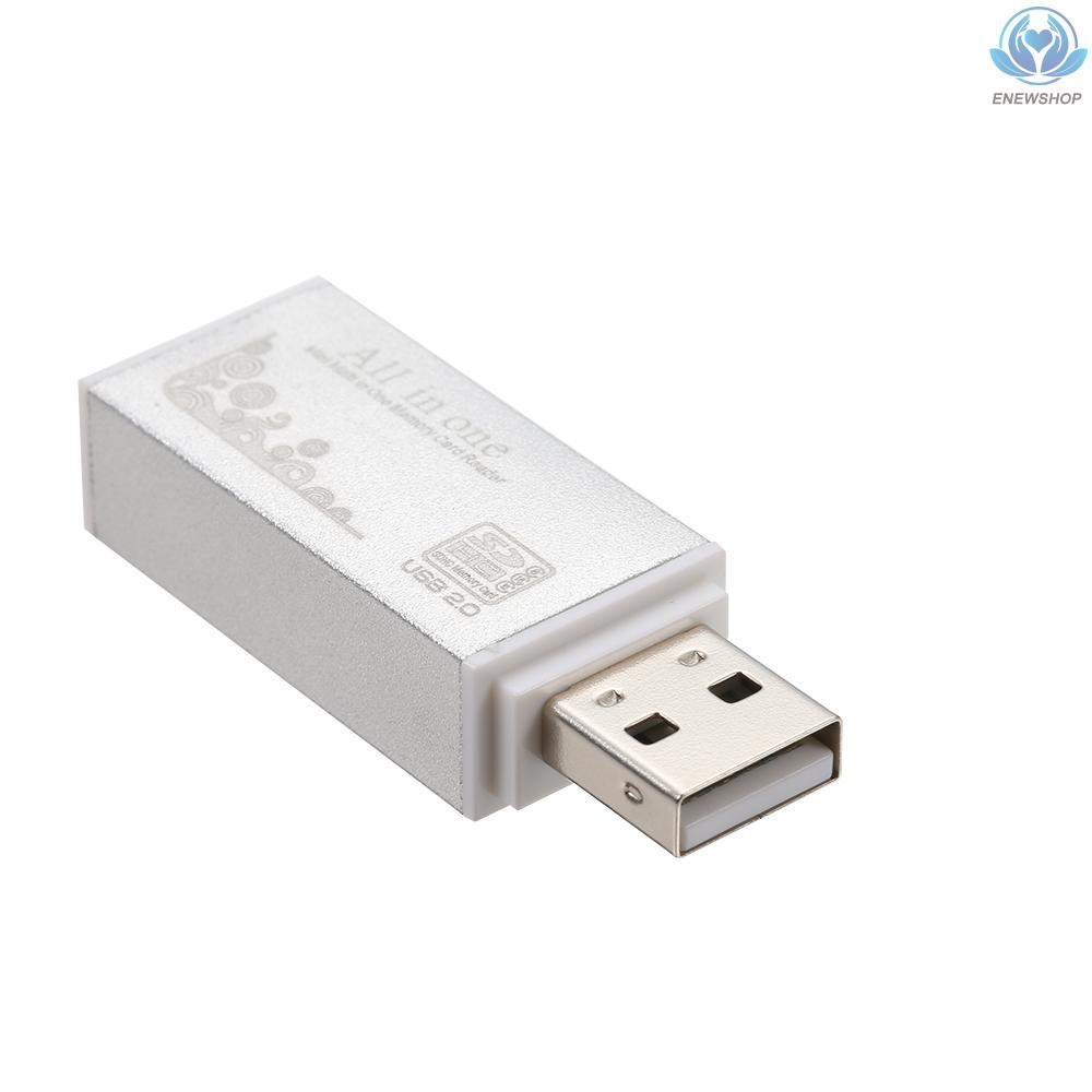 Đầu Đọc Thẻ Nhớ Usb 2.0 Cho Sd / Tf / Ms Micro (M2)