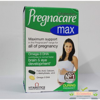 Vitamin tổng hợp cho bà bầu Pregnacare max hộp 84 viên