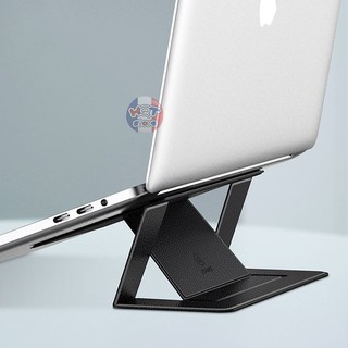 Giá đỡ siêu mỏng cho laptop macbok Usams Leather Foldable Holder