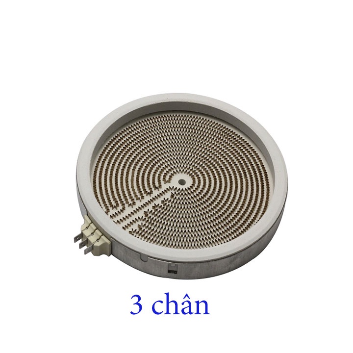 Mâm nhiệt bếp hồng ngoại đa dạng loại 2 chân, 3 chân, cảm biến sắt ngang 2 chân dễ thay thế