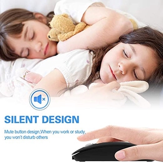 Bluetooth Mouse Super Ultra Mini 5.0 Dual-Mode Ultra-Thin Wireless Charging Mouse