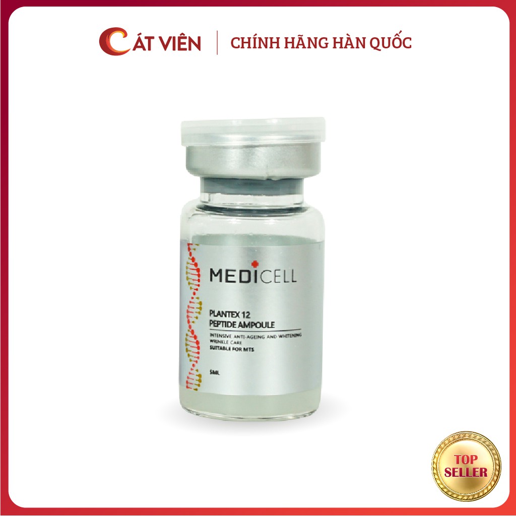 Tế bào gốc tái tạo da Plantex Medicell, chăm sóc da lăn kim, làm trắng da mờ thâm, se khít lỗ chân lông - lọ lẻ 5ml | BigBuy360 - bigbuy360.vn
