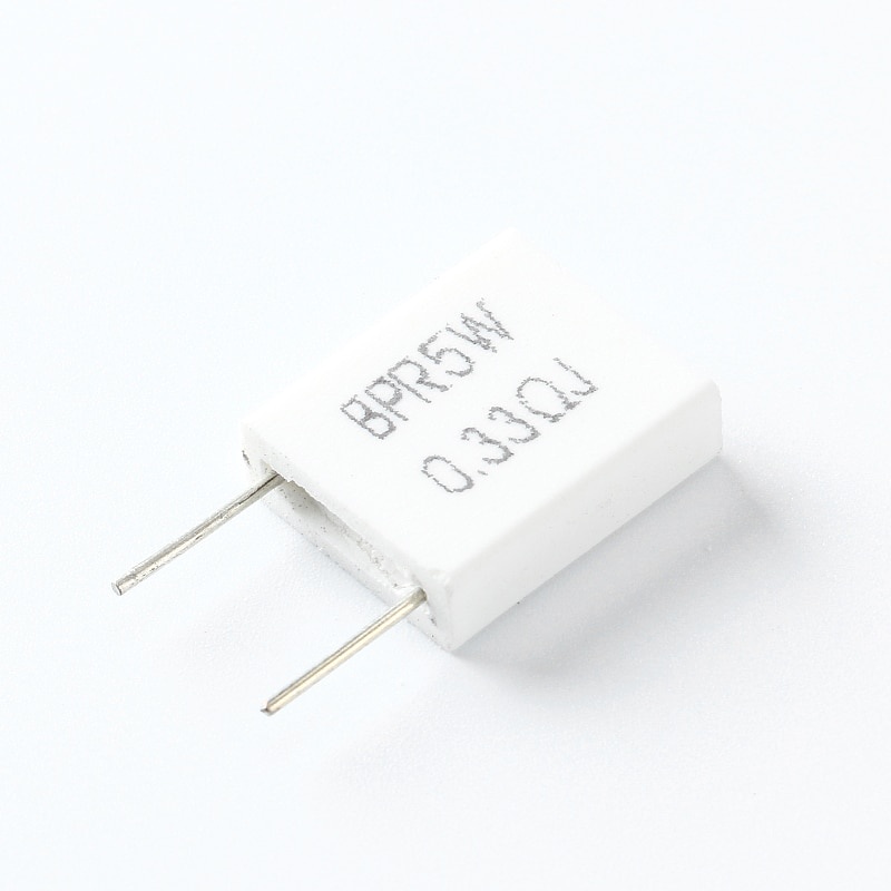 Set 10 điện trở gốm Bpr56 5w 0.1 0.15 0.22 0.25 0.33 0.5 Ohm Bpr56 0.1r 0.15r 0.22r 0.25r 0.33r 0.5r
