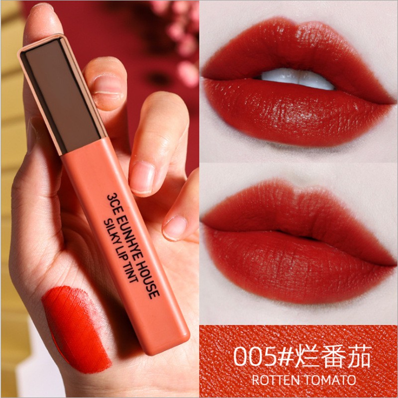 3CE Eunhye House Matte Velvet Cloud Lip Glaze Non-stick Cup Lipstick Wholesale Douyin Net Red