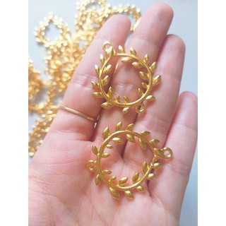 SALE 50 TIỆC CHIA TAY NGUYÊN LIỆU TRANG SỨC] 1 Phiến đúc vòng lá