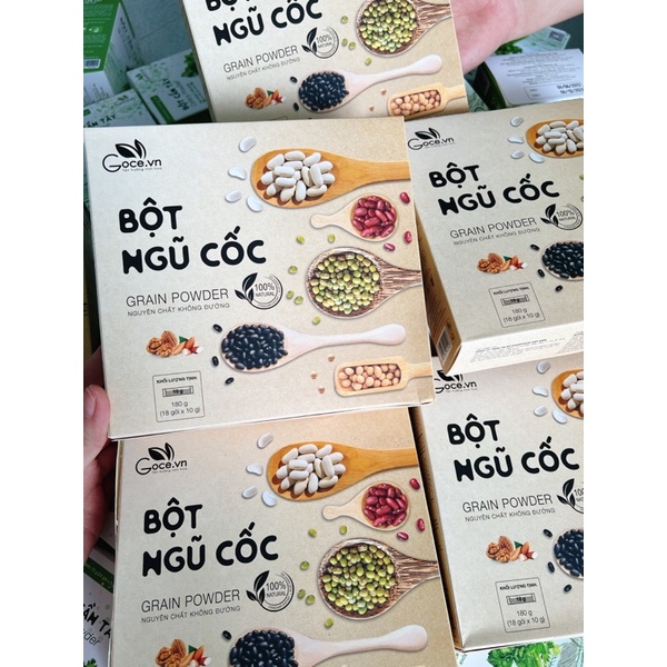 BỘT NGŨ CỐC HỘP 18 gói