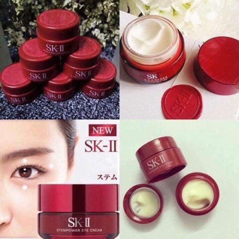 Kem mắt SKII RNA Stempower eye Cream chống lão hoá 2.5g