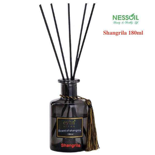 Bộ tinh dầu nước hoa thơm phòng Shangrila &amp; nhiều mùi hương 180ml. Reed Diffuser, Home Fragrance