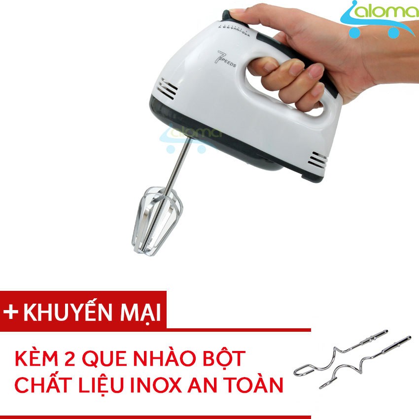 Máy đánh trứng nhào bột đánh cháo cầm tay PH-6610 kèm que nhào bột