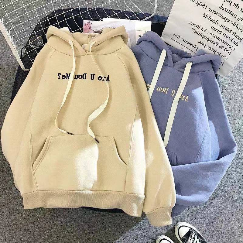 Áo hoodie nỉ mũ ARE U