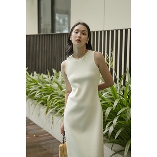 Đầm sát nách cổ tròn EDINI - D1493