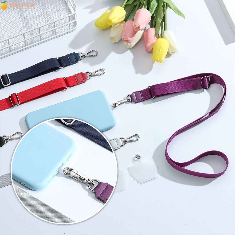 Dây đeo cổ bằng polyester trong suốt tùy chỉnh đa năng tiện dụng cho điện thoại