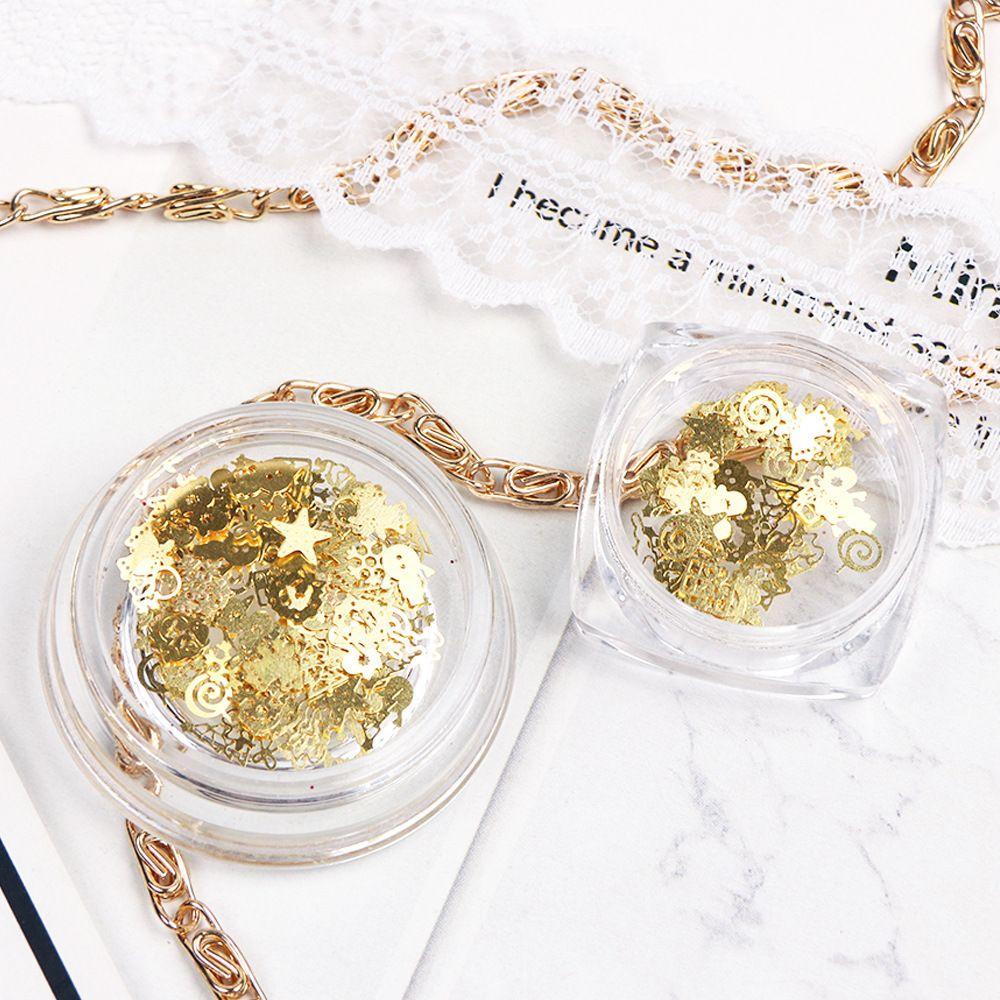 Phụ Kiện Trang Trí Móng Tay Họa Tiết Giáng Sinh Đính Sequin Lấp Lánh Xinh Xắn