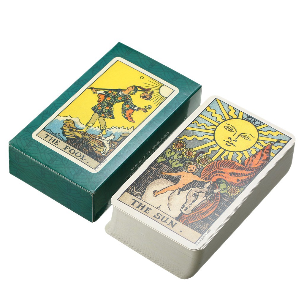 Combo Bộ Bài Tarot Bói Smith Waite Tarot và Túi Nhung Đựng Tarot