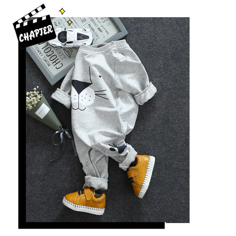 Bodysuit Cotton Mịn Hình Sư Tử Dễ Thương | BigBuy360 - bigbuy360.vn