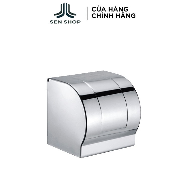 Hộp đựng giấy vệ sinh inox gắn tường cao cấp, chống ướt giấy không hoen gỉ trong môi trường chất tẩy rửa 9362