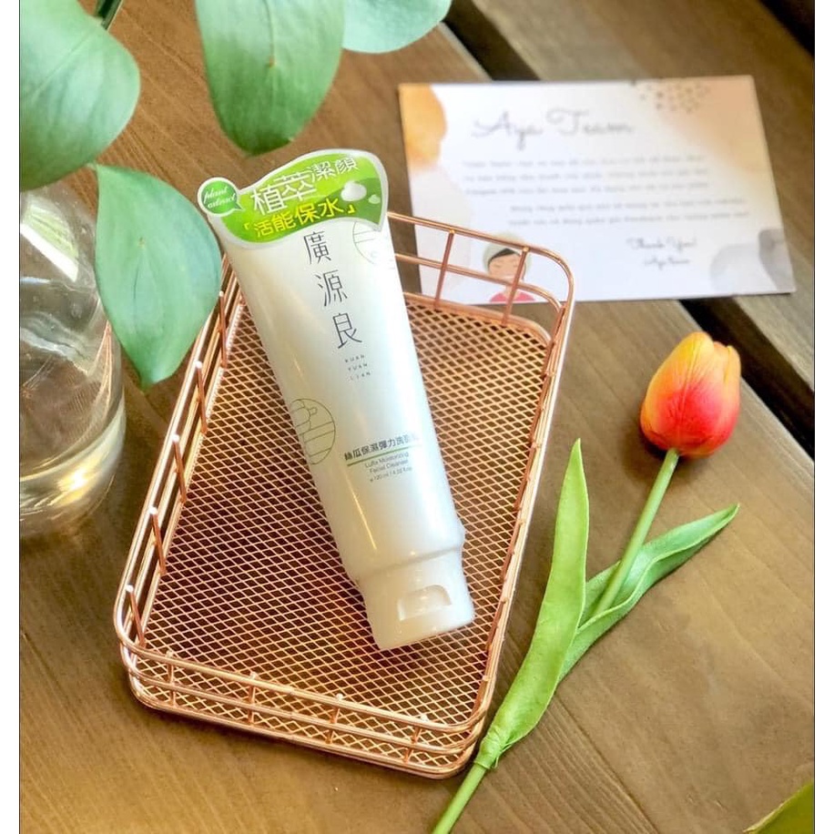 Sữa Rửa Mặt KUAN YUAN LIAN Sáng Mịn Da Kiềm Dầu Đài Loan 120ml