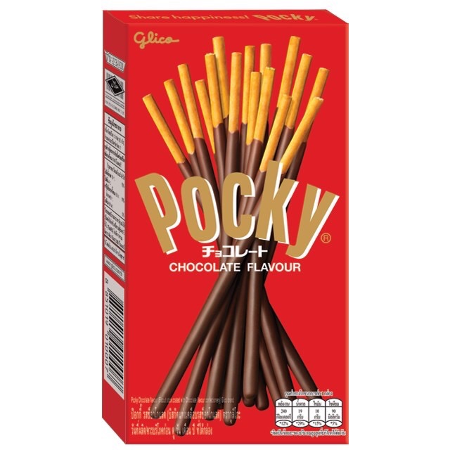 Lốc 10 hộp bánh que pocky nhập khẩu Thái Lan