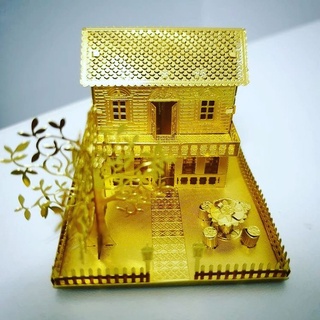 Mô Hình Kim Loại 3D Piececool Mini Villa (chưa ráp)