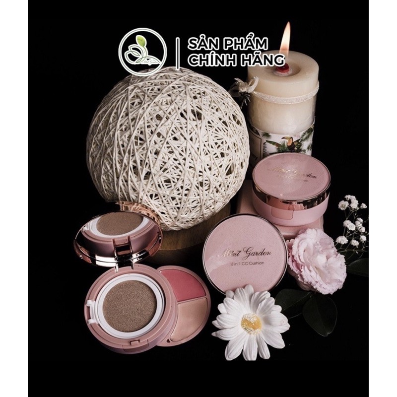 Phấn nước mini garden CC cushion 3in1 chính hãng | BigBuy360 - bigbuy360.vn