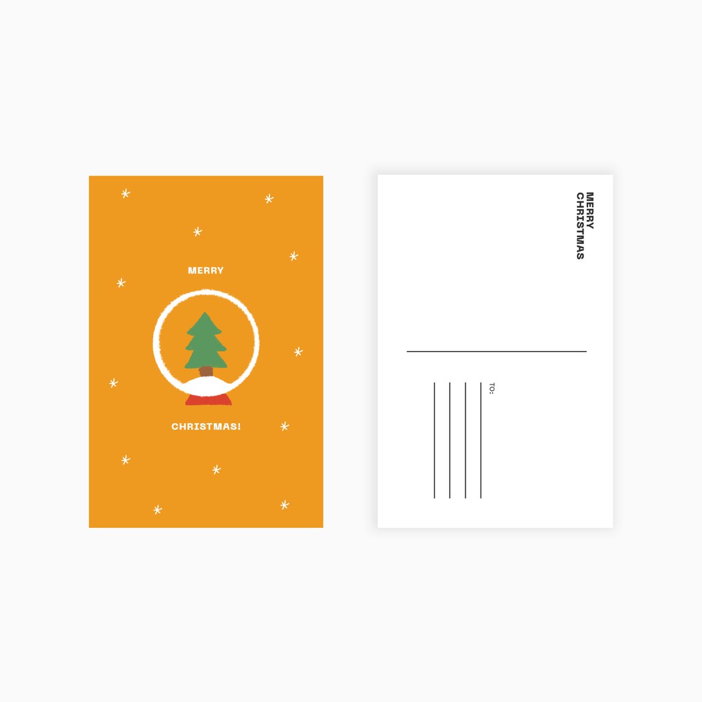 THIỆP MỪNG ACOHI CHRISTMAS POSTCARD