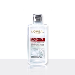 Nước tẩy trang cho da dầu L'Oreal Paris Revitalift Crystal Micellar Water
