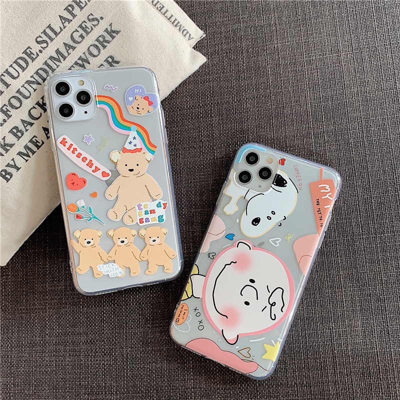 Ốp điện thoại họa tiết chú chó snoopy cho iPhone 11 11pro Max 6 6plus 7 8 7plus 8plus X XR Xs max | BigBuy360 - bigbuy360.vn