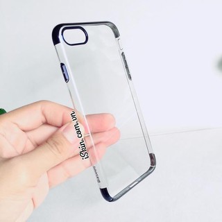 Ốp lưng trong cứng viền màu Baseus slim cho Iphone 7