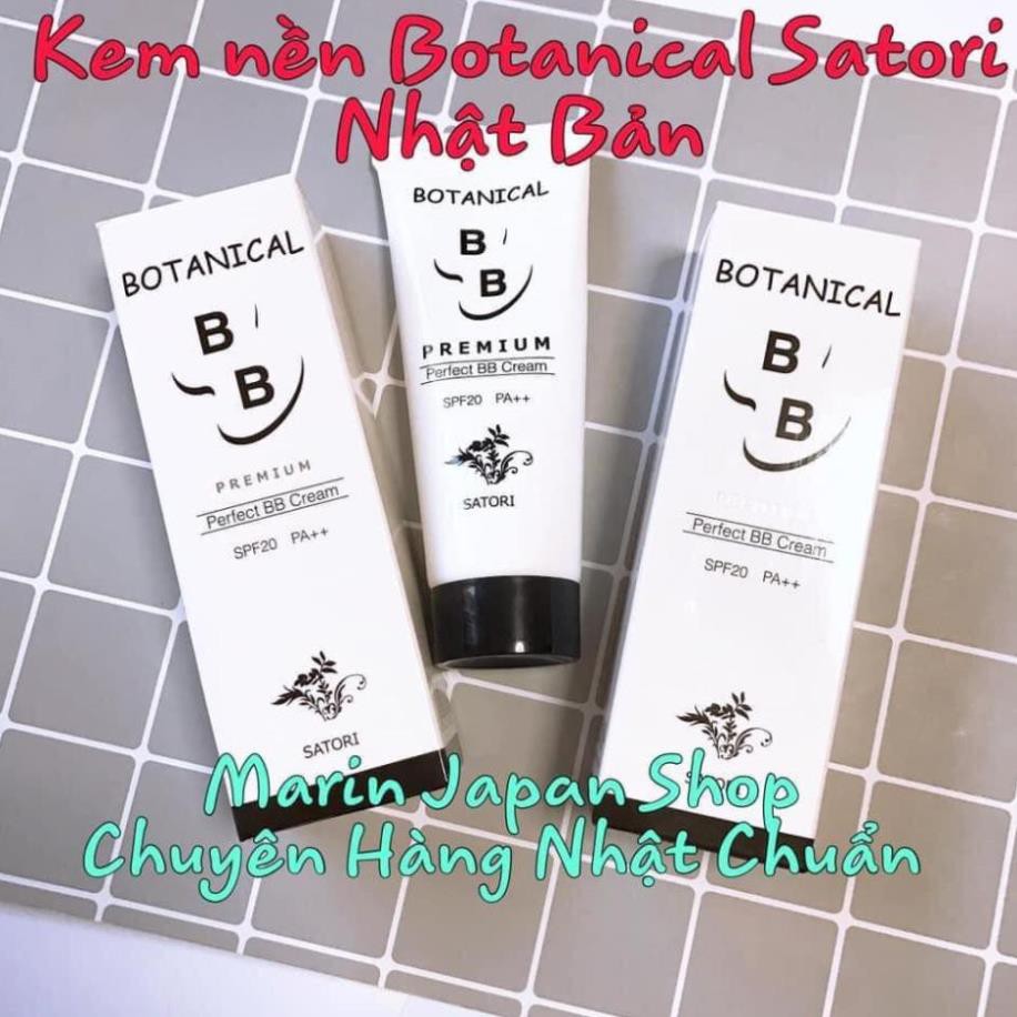 Kem nền BB Botanical Perfect BB Cream hãng Satori 50gr Nhật Bản hàng chuẩn Made In Japan